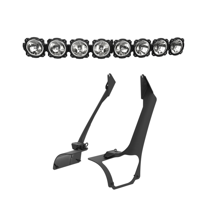 KC HiLiTES 91340 Gravity LED Pro6 - 50" Light Bar Kit - for 21+ Jeep Wrangler 4xe - Truck Part Superstore