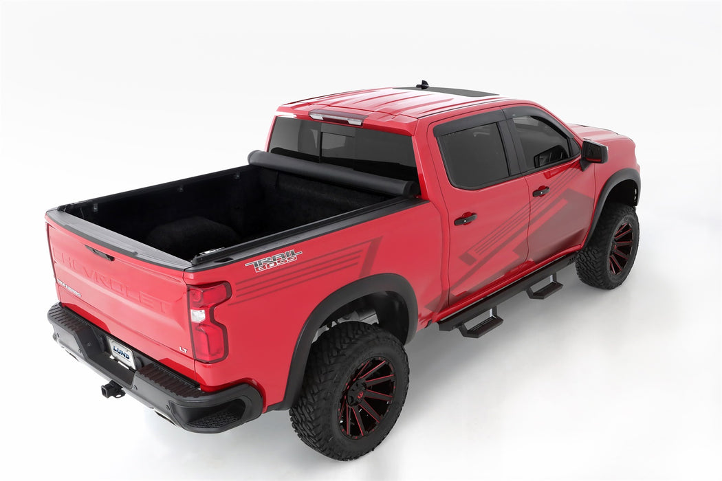 Lund 96895 Genesis™ Elite Roll Up Tonneau; Black; - Truck Part Superstore
