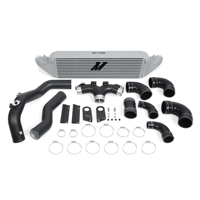 Mishimoto MMINT-STNGR-18SL Kia Stinger GT 3.3T Performance Intercooler Kit, 2018+, Silver - Truck Part Superstore