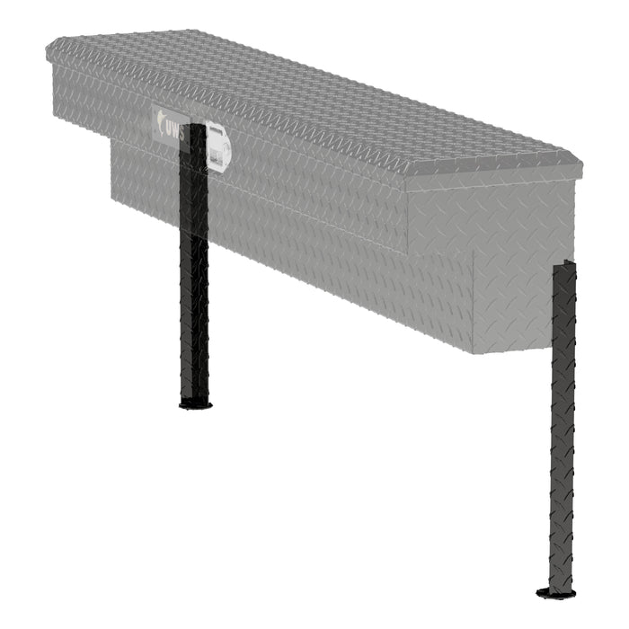 UWS SM-LEGS-BLK UWS SM-LEGS-BLK Replacement Truck Side Tool Box Leg - Truck Part Superstore
