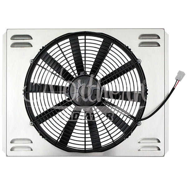 Northern Radiator Z40097 Auxiliary Engine Cooling Fan Assembly - Truck Part Superstore