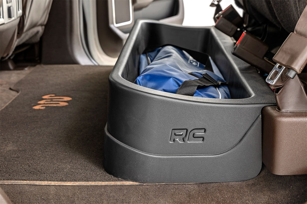 Rough Country RC09281A Under Seat Storage Crew Cab Ford F-150 (15-23)/Super Duty (17-22) Rough Country - Truck Part Superstore