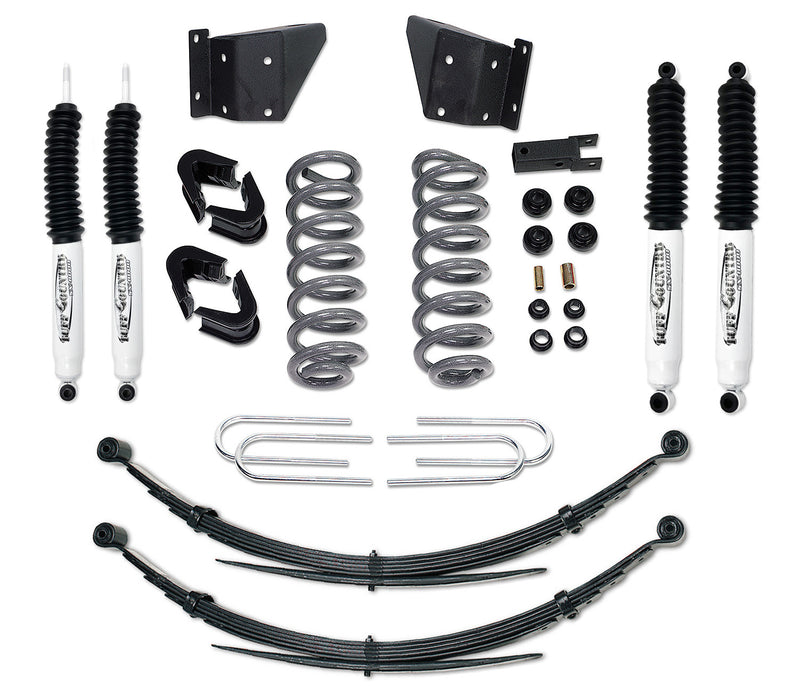 Tuff Country 24717KN 4 Inch Performance Lift Kit 78-79 Ford Bronco 4 Inch Performance Lift Kit with Rear Leaf Springs w/ SX8000 Shocks Tuff Country - Truck Part Superstore