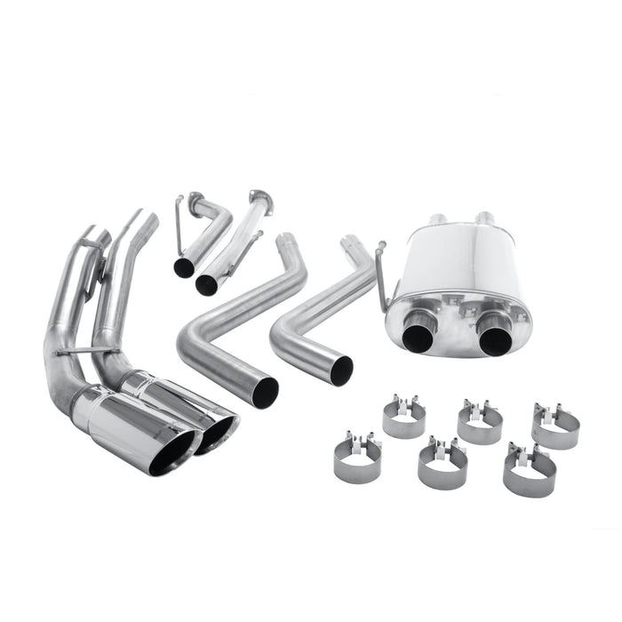 MagnaFlow Exhaust Products 16782 Street Series Stainless Cat-Back System - Truck Part Superstore