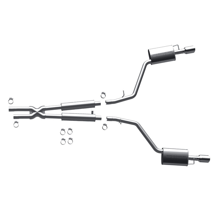 MagnaFlow Exhaust Products 16678 Street Series Stainless Cat-Back System - Truck Part Superstore