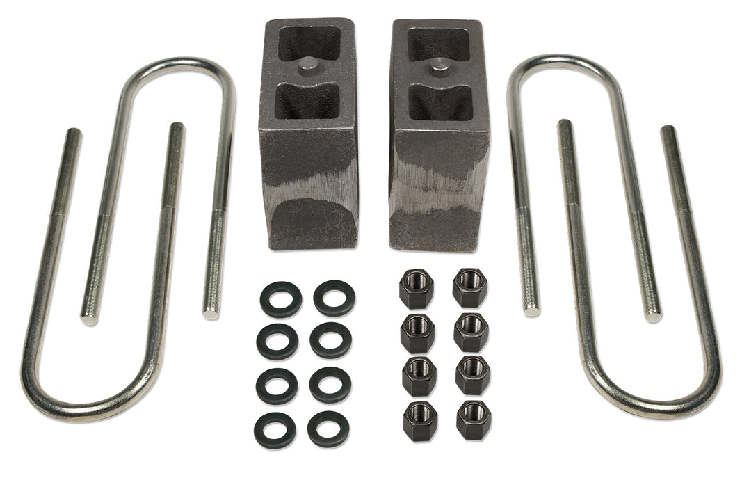 Tuff Country 97060 5.5 Inch Rear Block & U-Bolt Kit 80-97 and 99-16 Ford F250 4WD 86-97 Ford F350 4WD/00-05 Ford Excursion w/o Factory Overloads Non-Tapered Tuff Country - Truck Part Superstore