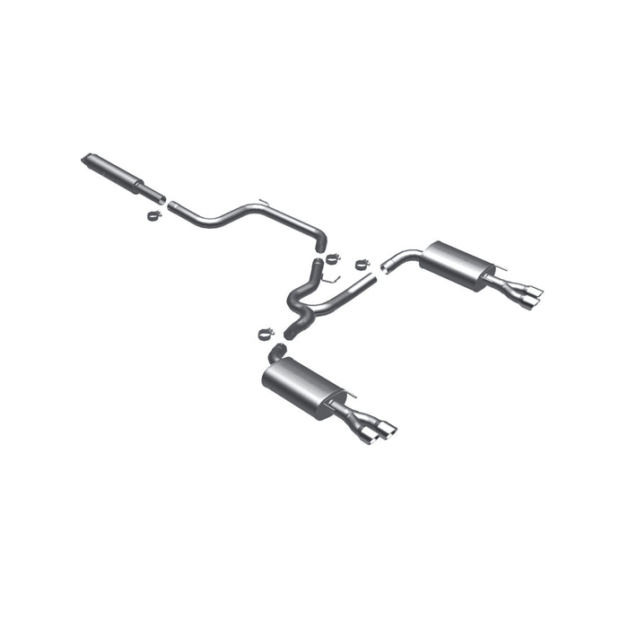 MagnaFlow Exhaust Products 16731 Street Series Stainless Cat-Back System - Truck Part Superstore
