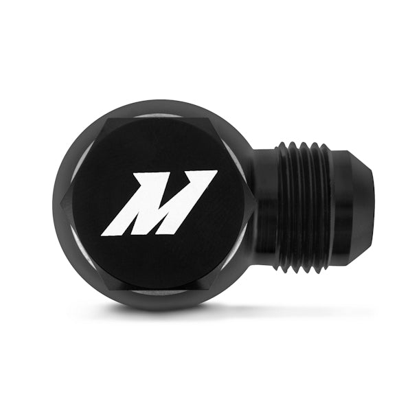 Mishimoto MMBB-10ANBK Banjo Fitting w/Bolt M20 x -10AN, Black - Truck Part Superstore