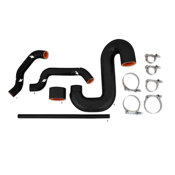 Mishimoto MMTMIC-WRX-01SLBK Subaru WRX/STI Perf. Top-Mount Intercooler Kit (silver w/ black pipe) 2002-2007 - Truck Part Superstore