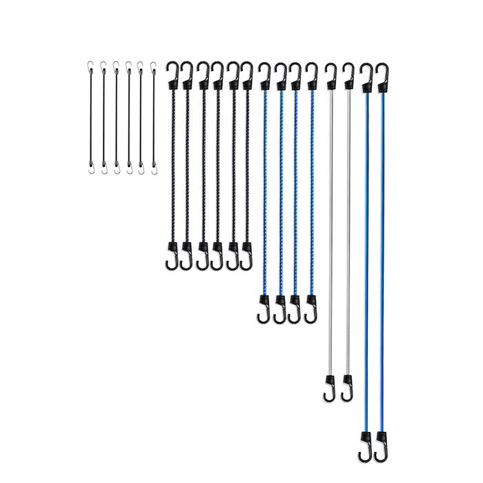 Mishimoto BNRTC-BNG-28 Borne Off-Road 28 Piece Bungee Cord Set - Truck Part Superstore