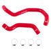 Mishimoto MMHOSE-RGR-19RD Silicone Hose Kit, fits Ford Ranger 2.3L EcoBoost 2019+, Red - Truck Part Superstore