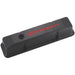 Proform 141-121 Engine Valve Covers; Tall Style; Die Cast; Carbon-Style w Red Bowtie Logo; SBC - Truck Part Superstore