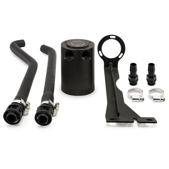Mishimoto MMBCC-FIST-14PBE Baffled Oil Catch Can, PCV Side, fits Ford Fiesta ST 2014-2019 - Truck Part Superstore