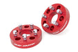Rough Country 1100RED Wheel Adapters 5x5 to 5x4.5 Adapters Red 6061-T6 Aluminum Sold in Pairs Rough Country - Truck Part Superstore
