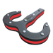 GEN-Y Hitch GH-0069-R Hulk 2.0 16K Tow Hook 2" Shank Black/Red - Truck Part Superstore