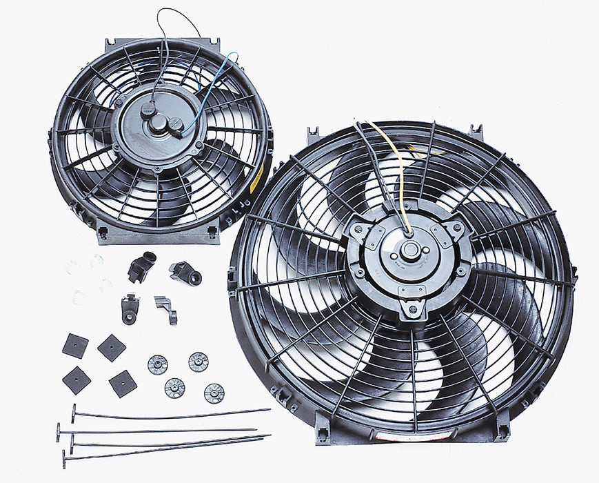 TCI Automotive 827450 16 Inch Reversible Electric Fan Kit - Truck Part Superstore