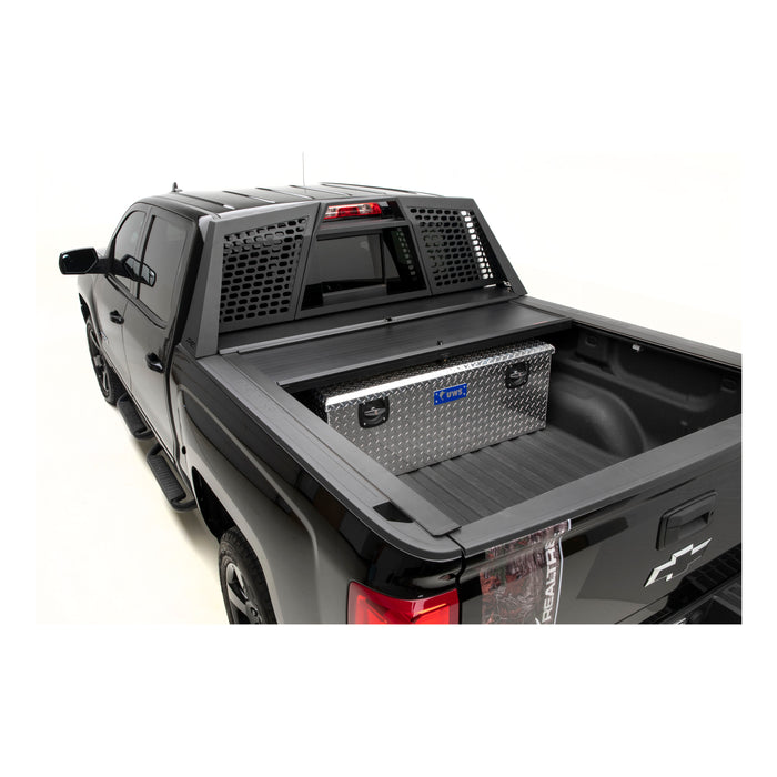 UWS SLC-48 Bright Aluminum Secure Lock 48in. Under Tonneau Chest Box (LTL Shipping Only) - Truck Part Superstore