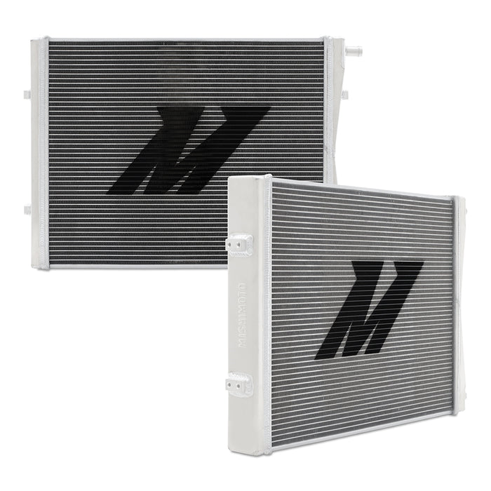 Mishimoto MMRAD-HE-03 Air-to-Water Heat Exchanger, Dual Pass, 19.68in x 15.98in x 1.88in Core, 1000HP - Truck Part Superstore
