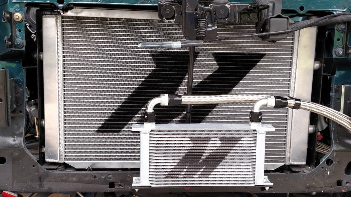 Mishimoto MMOC-U 10-Row Universal Oil Cooler Kit - Truck Part Superstore