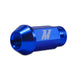 Mishimoto MMLG-1220-LOCKBL Mishimoto Aluminum Locking Lug Nuts, 1/2-in x 20 - Truck Part Superstore