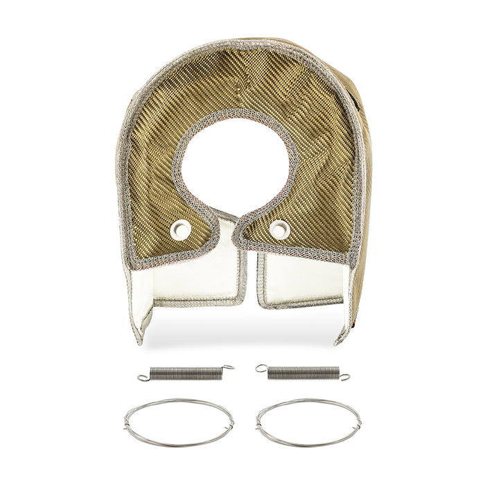 Mishimoto MMTB-DMAX-05 Titanium Turbo Blanket, Fits Chevrolet/GMC 6.6L Duramax 2004.5-2016 - Truck Part Superstore