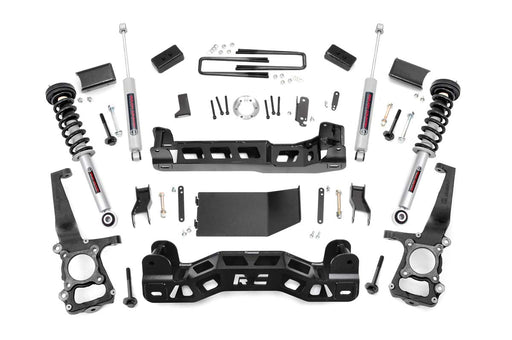 Rough Country 57432 4 Inch Suspension Lift Kit Lifted N3 Struts 11-13 F-150 4WD Rough Country - Truck Part Superstore