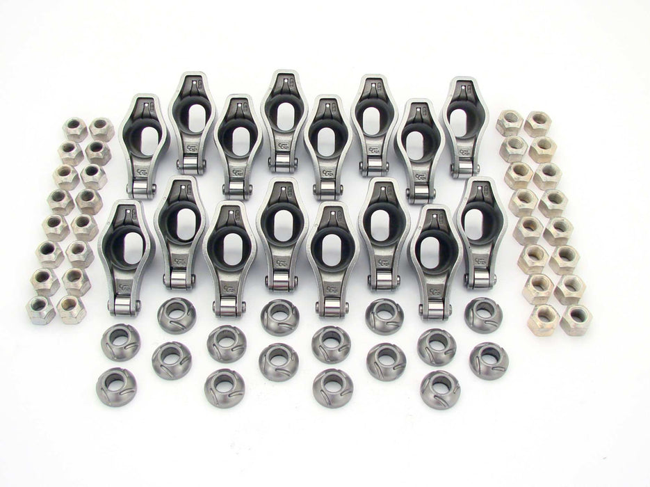 COMP Cams 1452-16 Magnum Roller 1.65 Ratio Rocker Arm Set for Pontiac 265-455 w/ 7/16" Stud - Truck Part Superstore