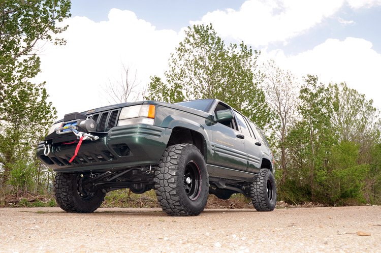 Rough Country 1049 Jeep Winch Mounting Plate 93-98 Grand Cherokee ZJ Rough Country - Truck Part Superstore