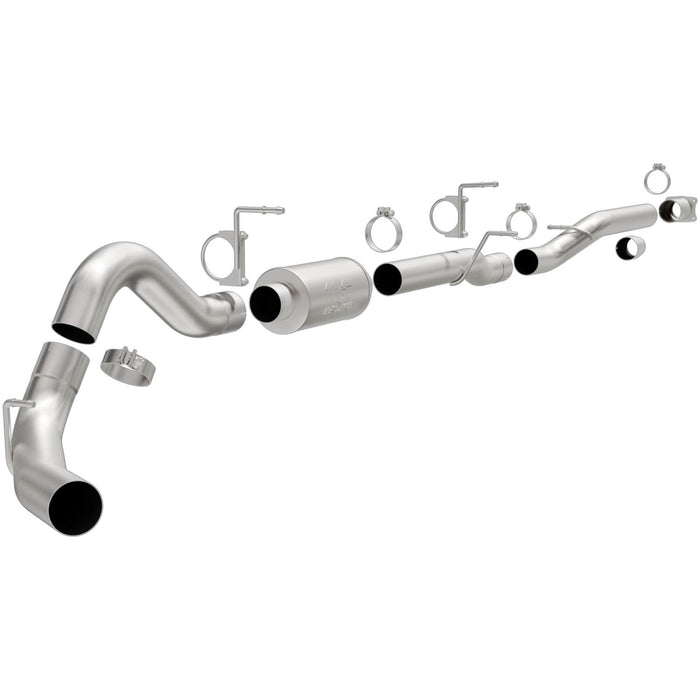 MagnaFlow Exhaust Products 18931 Aluminized Pro Series Diesel 4in. Cat-Back - Truck Part Superstore
