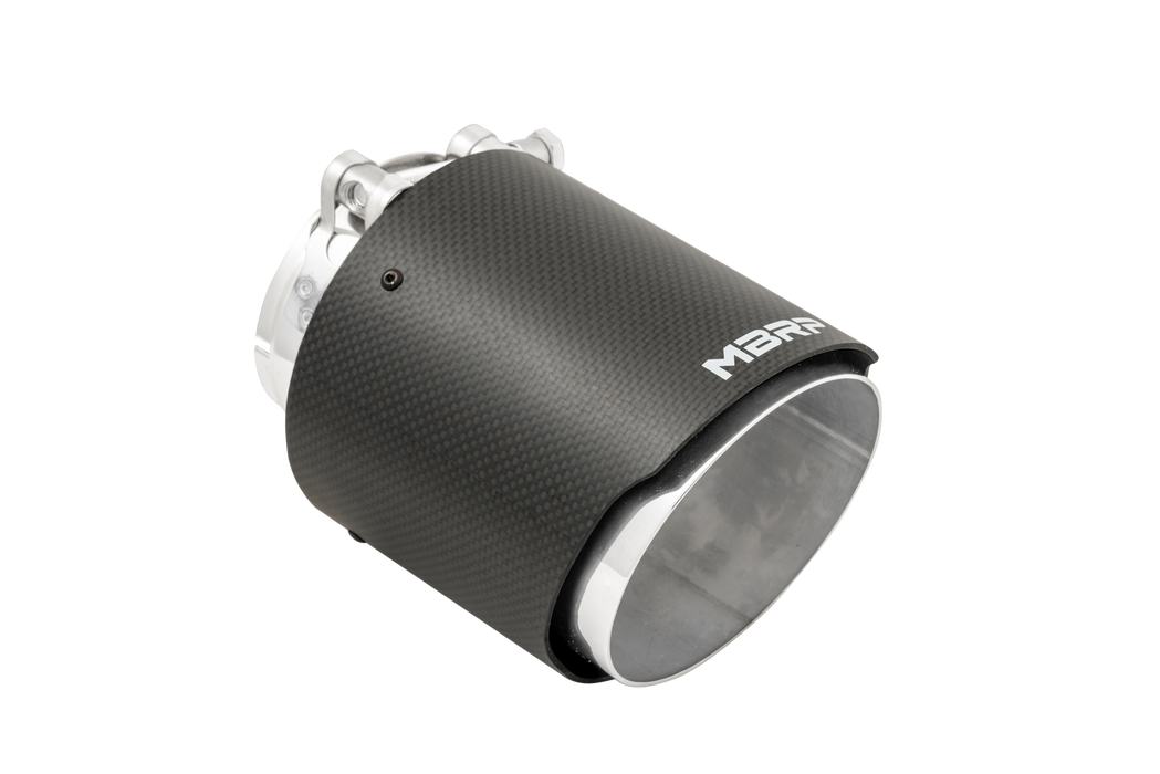 MBRP Exhaust T5180CF Exhaust Tail Pipe Tip - Truck Part Superstore