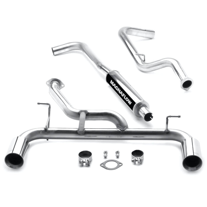 MagnaFlow Exhaust Products 15786 Street Series Stainless Cat-Back System - Truck Part Superstore