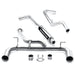 MagnaFlow Exhaust Products 15786 Street Series Stainless Cat-Back System - Truck Part Superstore