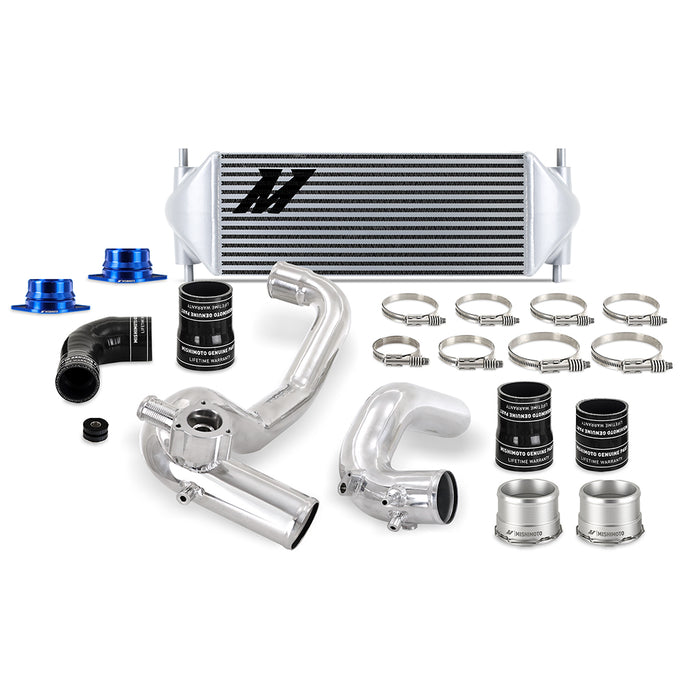 Mishimoto MMINT-BR23-21KPSL Performance Intercooler Kit, Ford Bronco 2.3L '21+, Silver IC, Polished IC Pipes - Truck Part Superstore