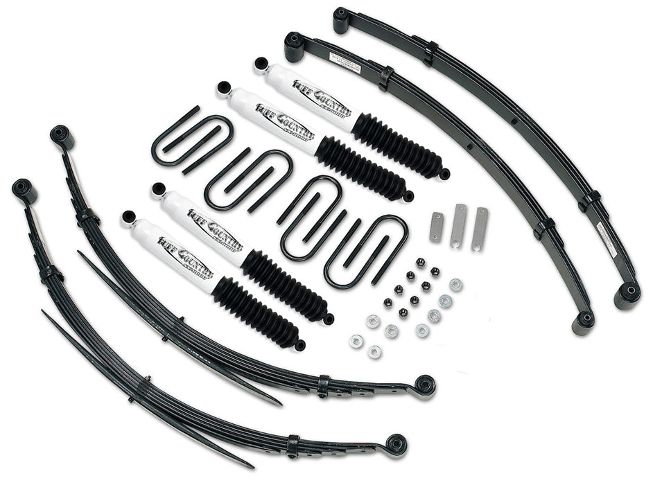 Tuff Country 12743KN 2 Inch Lift Kit 88-91 Chevy/GMC Suburban 3/4 Ton Heavy Duty w/ SX8000 Shocks Fits Models w/52 Inch long Rear Springs Tuff Country - Truck Part Superstore