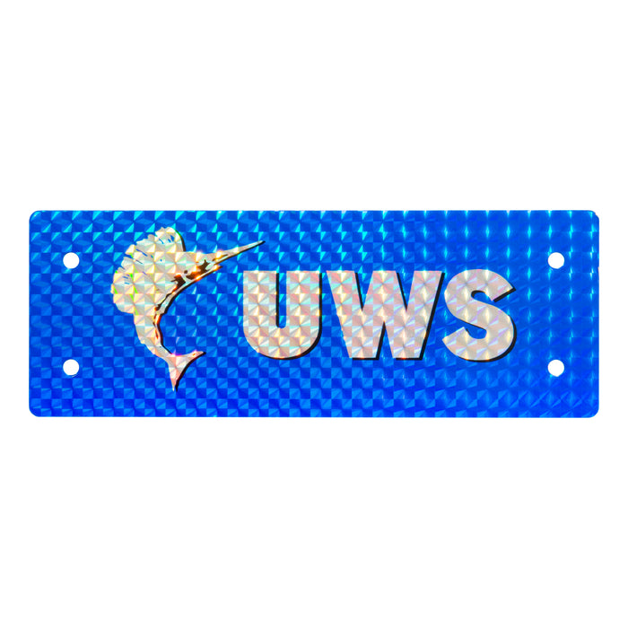 UWS 002-UWS UWS 002-UWS Replacement Rivet-On UWS Logo Badge - Truck Part Superstore