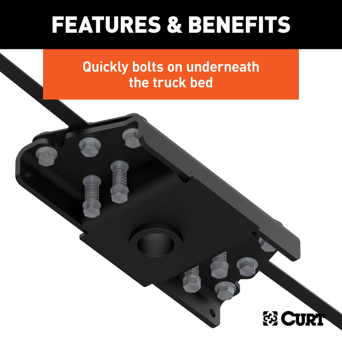 CURT 60626 OEM-Style Gooseneck Hitch; Select Ram 3500 - Truck Part Superstore