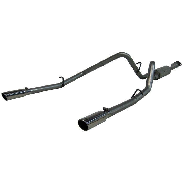 MBRP S5016AL Cat Back Exhaust System Dual Split Rear Aluminized Steel For 03-07 Silverado/Sierra 1500 Ext/Crew Cab Short Bed MBRP - Truck Part Superstore
