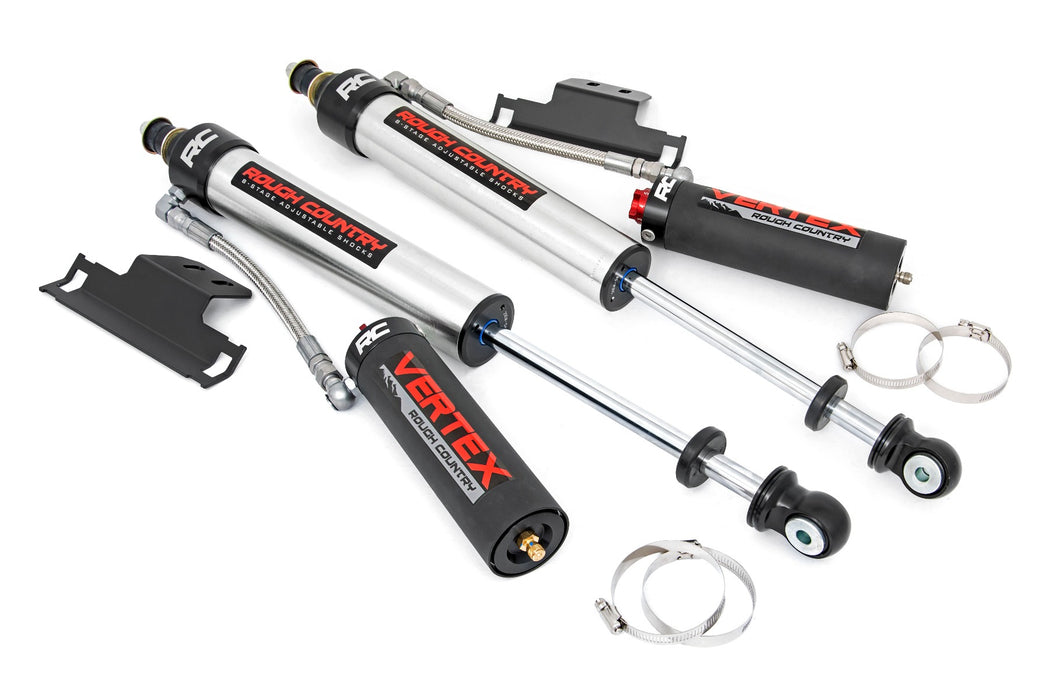 Rough Country 699010 Toyota Tacoma (05-20) Rear Adjustable Vertex Shocks (Pair) 3.0 Inch Lifts) Rough Country - Truck Part Superstore