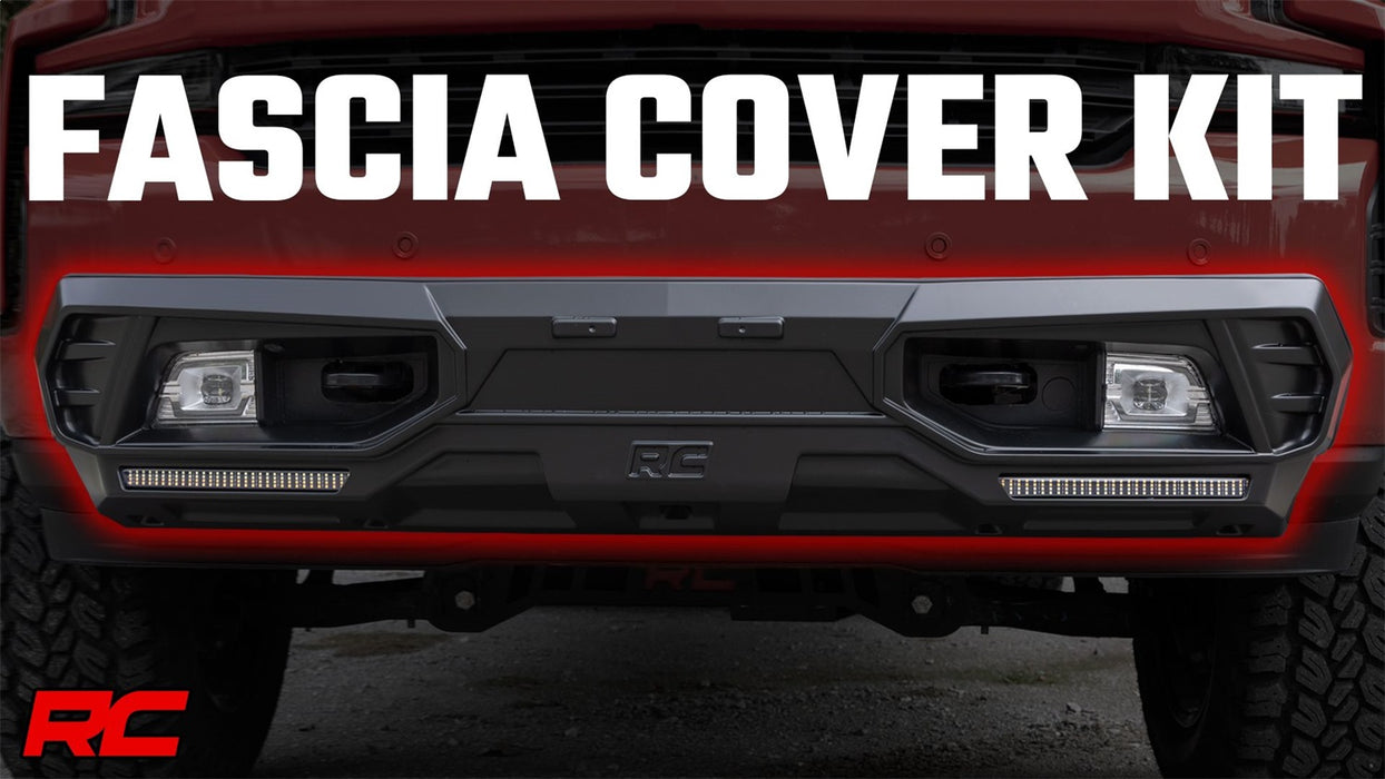 Rough Country 99028 Front Bumper Fascia Cover Kit 19-22 Chevy Silverado 1500 2WD/4WD Rough Country - Truck Part Superstore