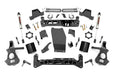 Rough Country 22870 7 Inch Suspension Lift Kit w/V2 Shocks 14-18 Silverado/Sierra 1500 4WD Cast Steel Rough Country - Truck Part Superstore