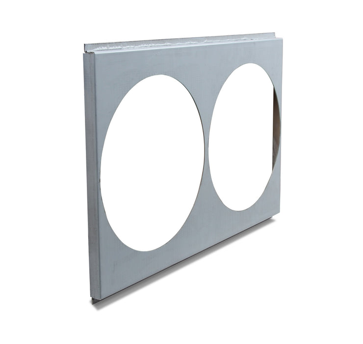 Frostbite FB525 Direct Fit Fan Shroud; Aluminum; 2x12 Fan Opening; For Radiator PN[FB308]; - Truck Part Superstore