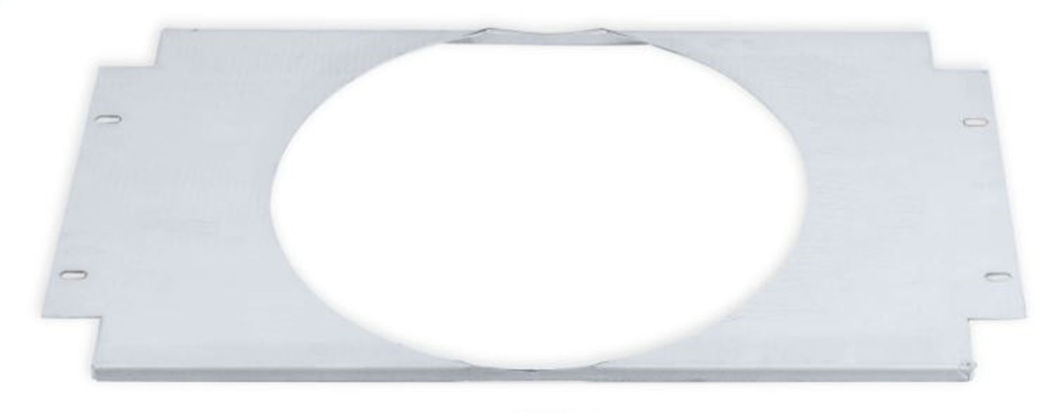 Frostbite FB533 Direct Fit Fan Shroud; Aluminum; 1x16 Fan Opening; For Radiator PN[FB233/FB237]; - Truck Part Superstore