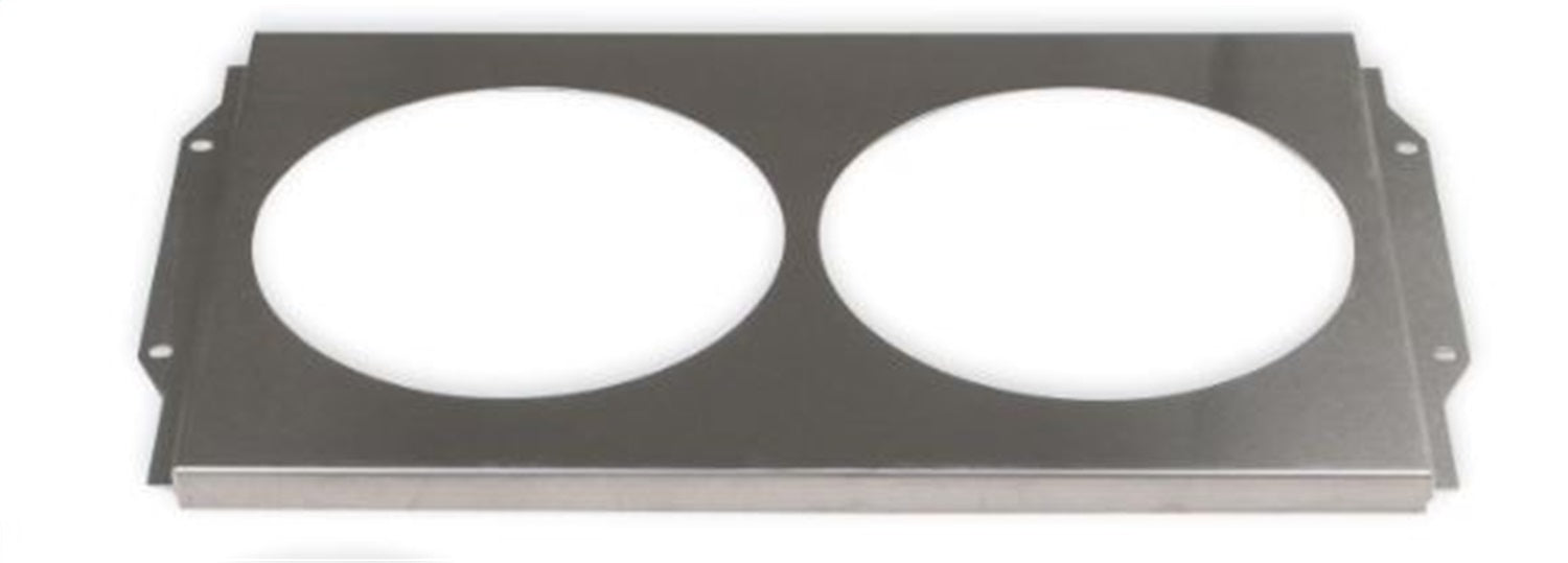 Frostbite FB534 Direct Fit Fan Shroud; Aluminum; 2x12 Fan Opening; For Radiator PN[FB238/FB240]; - Truck Part Superstore