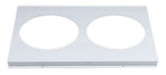 Frostbite FB535 Direct Fit Fan Shroud; Aluminum; 2x12 Fan Opening; For Radiator PN[FB245/FB246]; - Truck Part Superstore