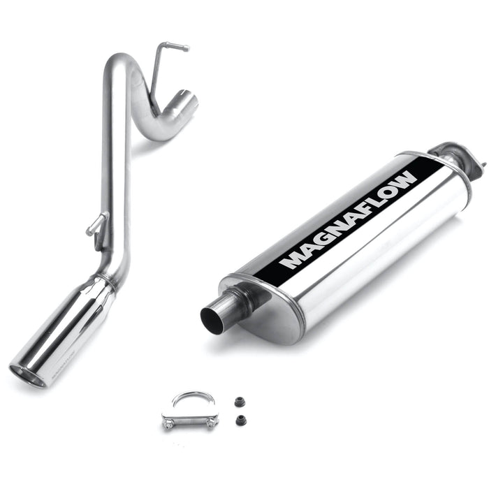 MagnaFlow Exhaust Products 15870 Street Series Stainless Cat-Back System - Truck Part Superstore