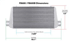 Frostbite FB600B Frostbite Air To Air Intercooler - Truck Part Superstore
