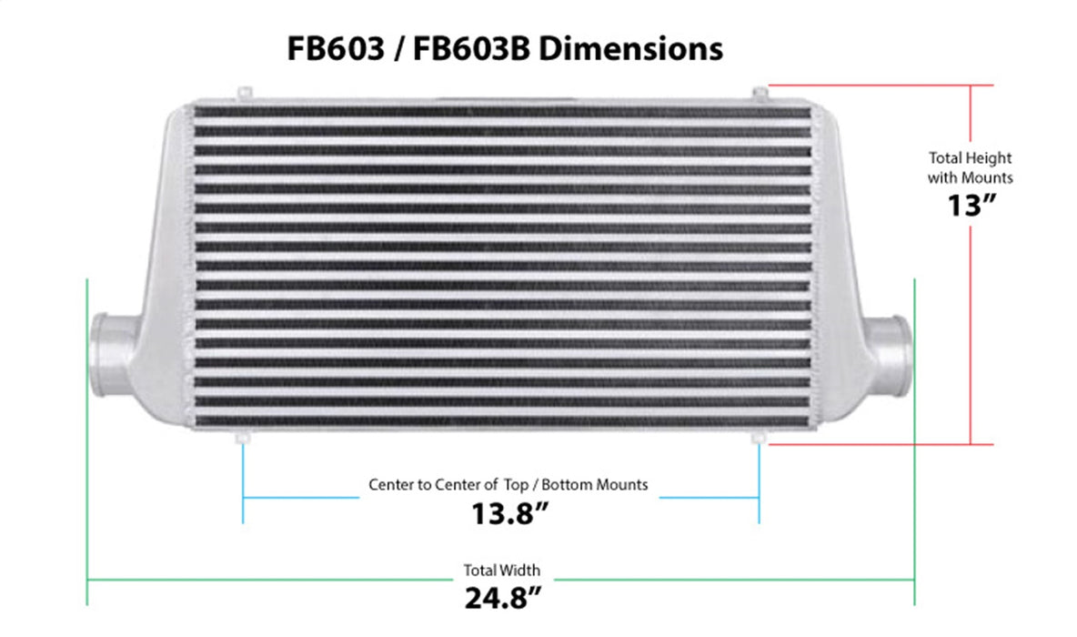 Frostbite FB603B Frostbite Air To Air Intercooler - Truck Part Superstore