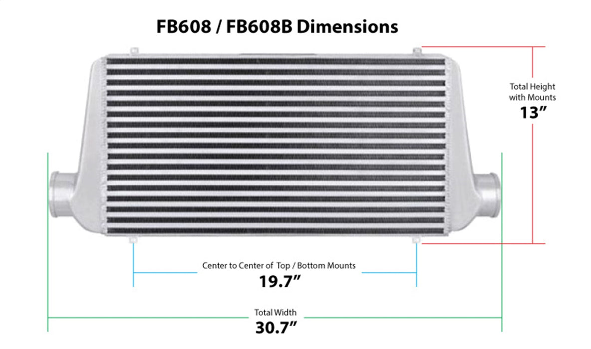 Frostbite FB608B Frostbite Air To Air Intercooler - Truck Part Superstore