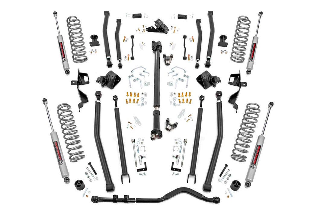Rough Country 66030 6 Inch Long Arm Suspension Lift Kit w/N3 Shocks 18-20 Wrangler JL 4 Door Rough Country - Truck Part Superstore