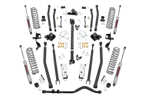 Rough Country 66030 6 Inch Long Arm Suspension Lift Kit w/N3 Shocks 18-20 Wrangler JL 4 Door Rough Country - Truck Part Superstore